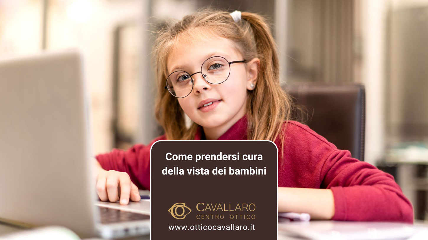 Come prendersi cura della vista dei bambini